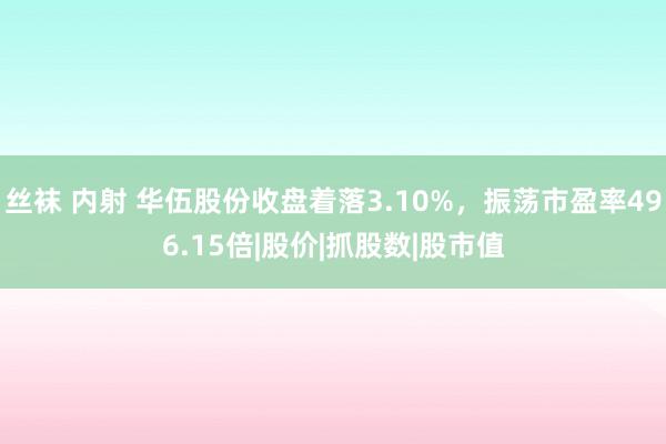 丝袜 内射 华伍股份收盘着落3.10%，振荡市盈率496.15倍|股价|抓股数|股市值